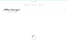 Tablet Screenshot of marburger.ch